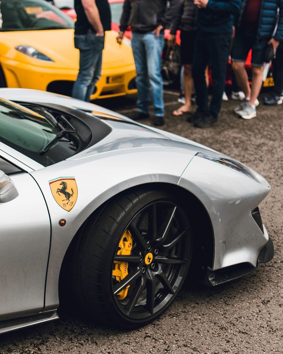 A picture of a Ferrari SCS