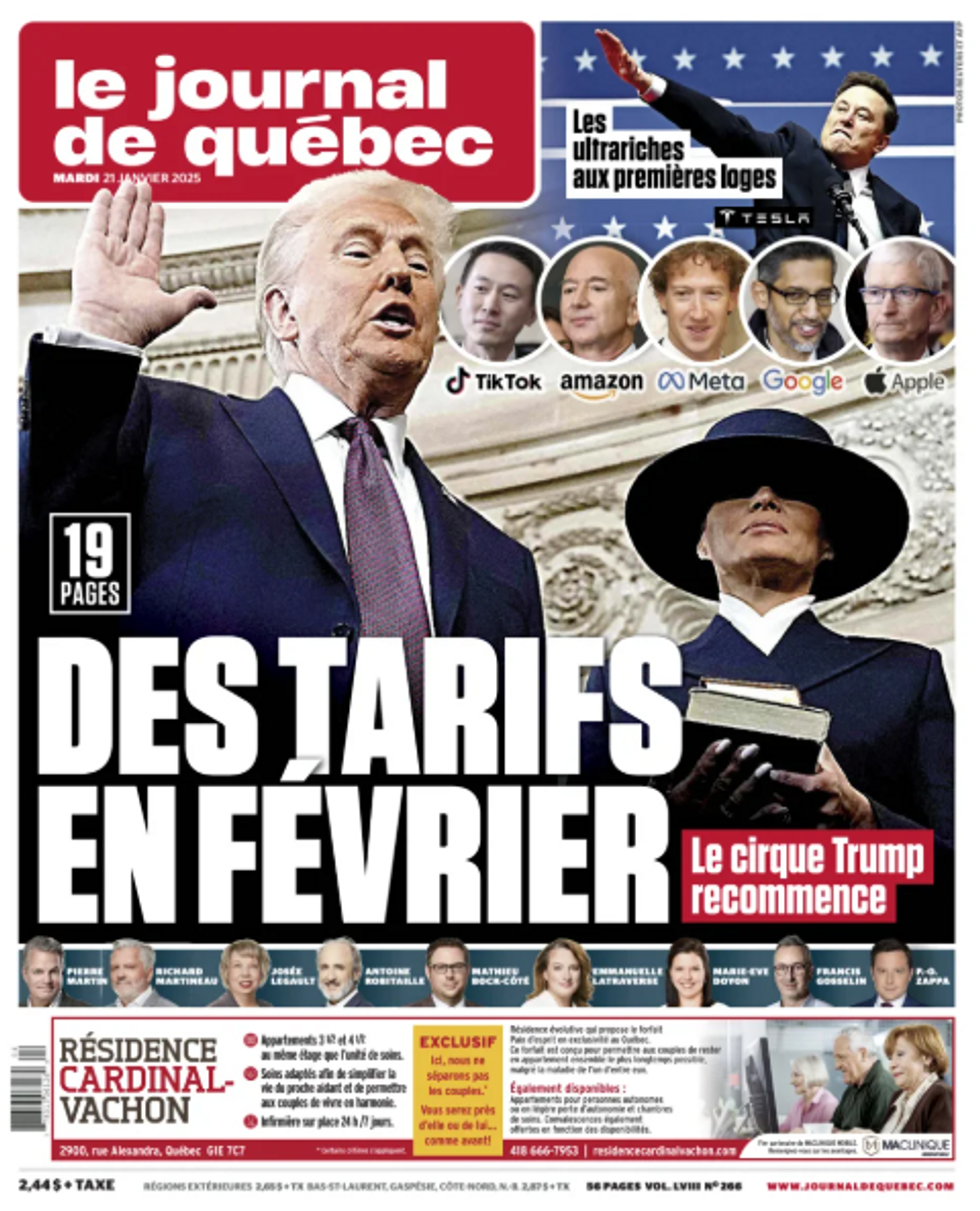 CANADA — Le Journal de Québec