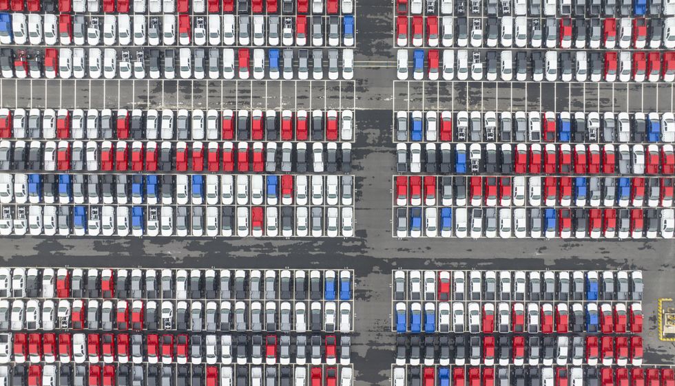 China cars headed to Mexico