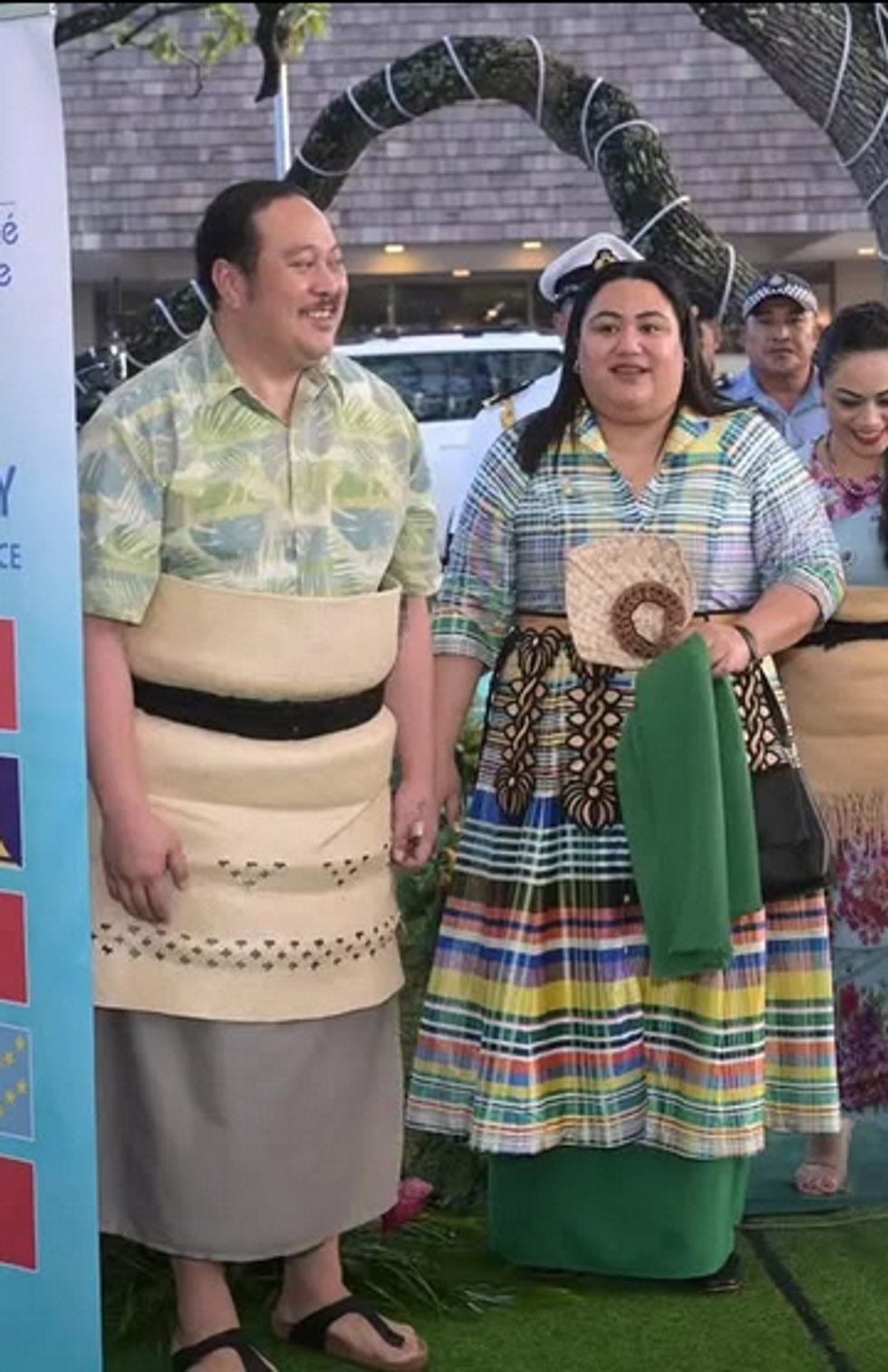 Crown Prince Tupouto’a ‘Ulukalala and Crown Princess Sinaitakala of Tonga.