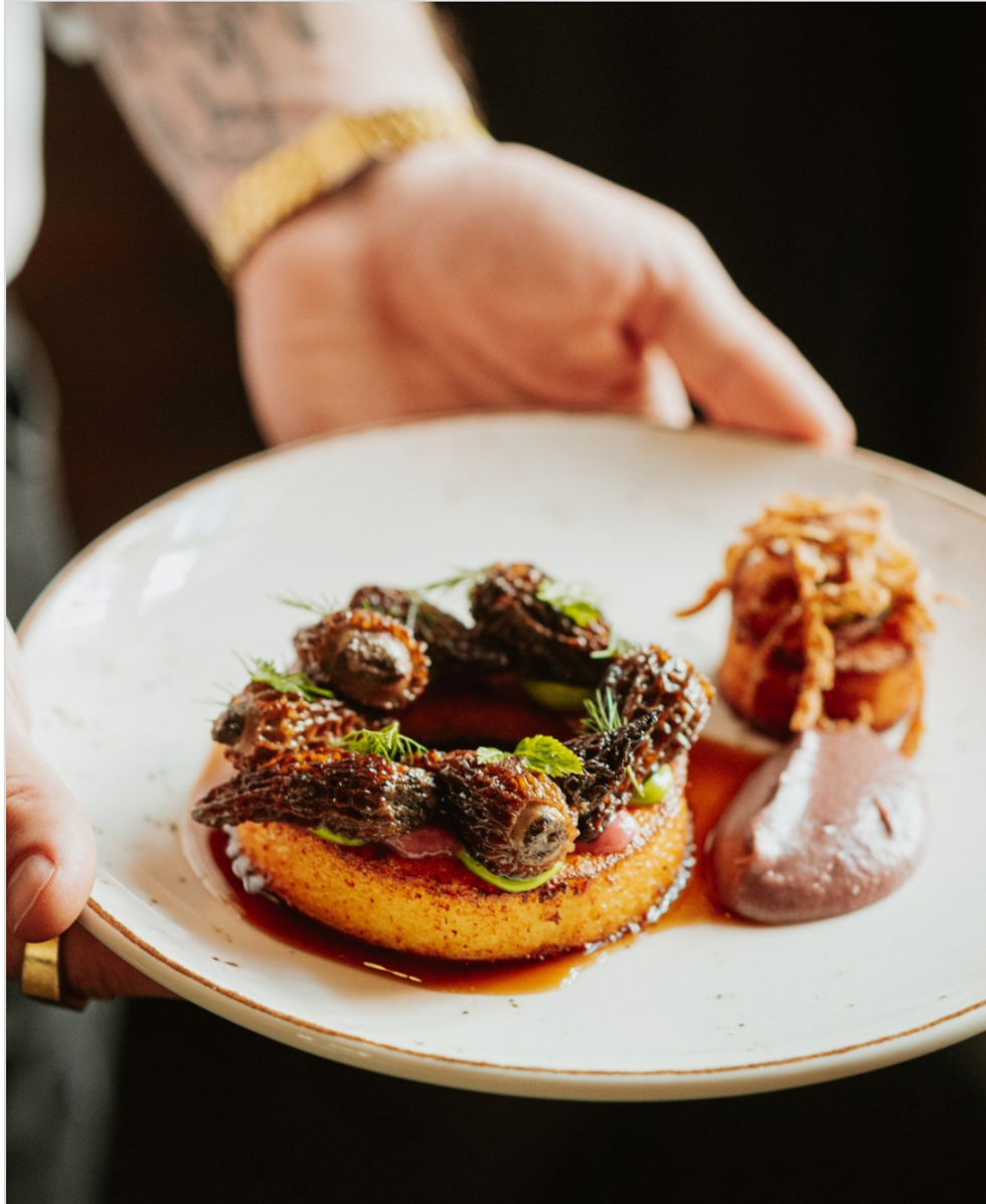 ​Morchella, a vegetarian dish from Eliksir