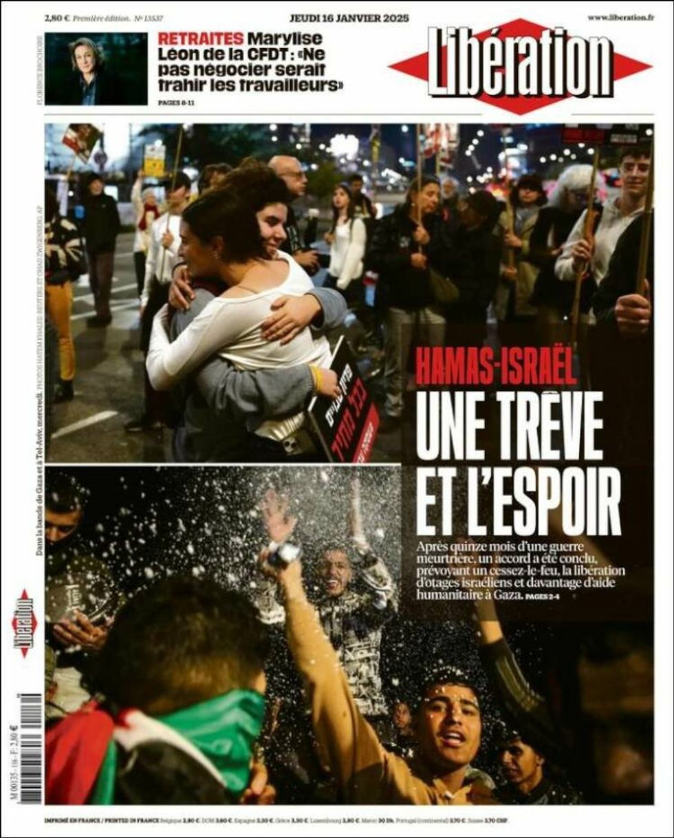 FRANCE — Libération