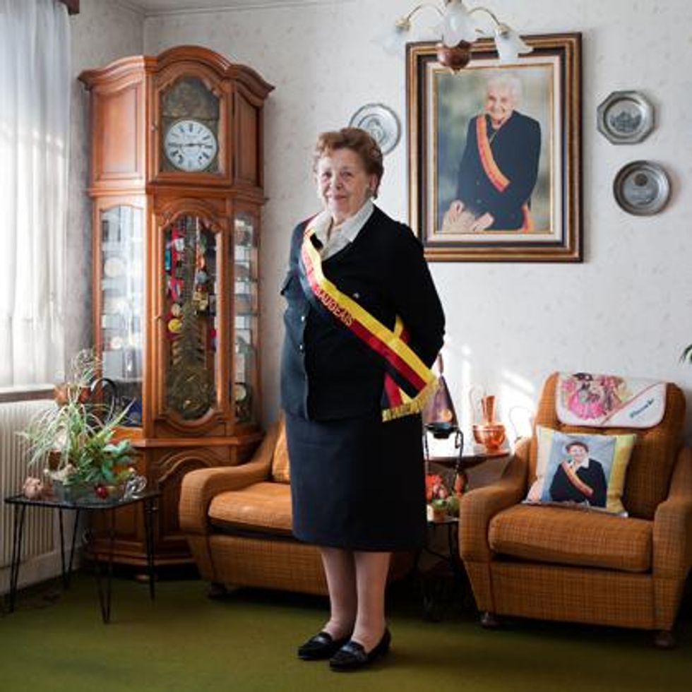 Georgette Bertin-Pourchet, presidente of the République and daughter of Georges Pourchet