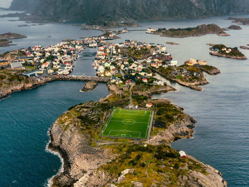 The World's 10 Most Beautiful Soccer Fields — From Hidden Islands To High-Rise Rooftops