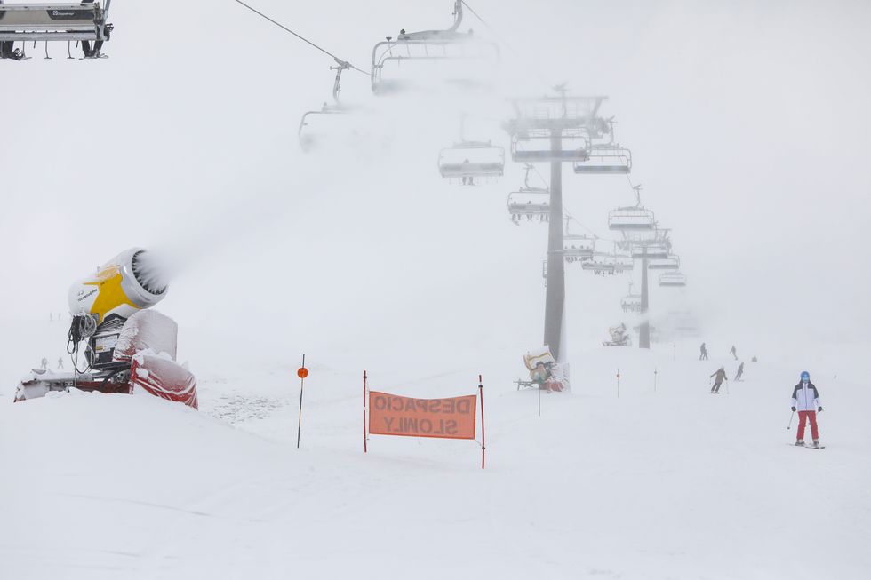 Inauguration of the ski season in Sierra Nevada