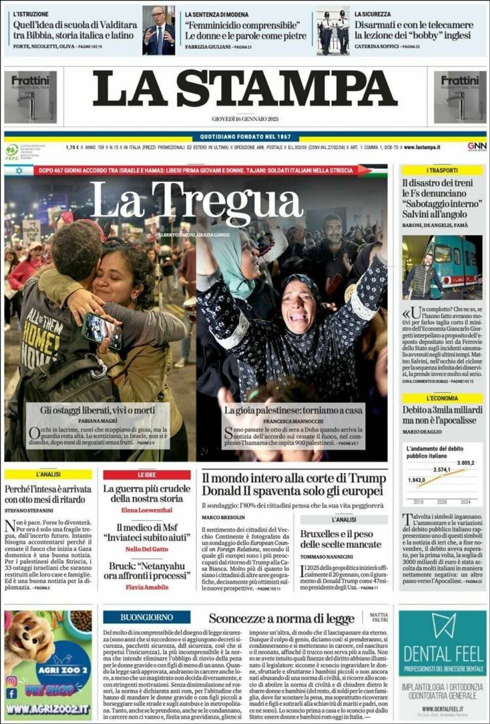 ITALY — La Stampa