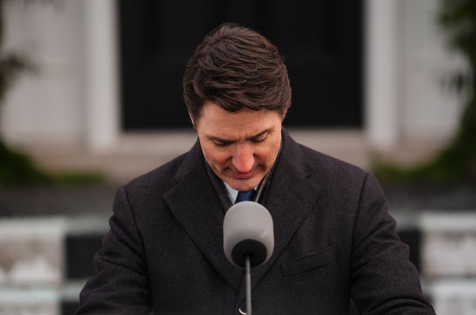 Justin Trudeau resigns