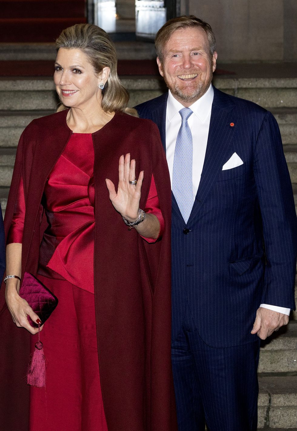 King Willem-Alexander and Queen Máxima of the Netherlands on December 11, 2024.