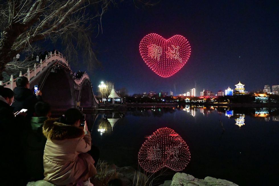 Lunar New Year drone show
