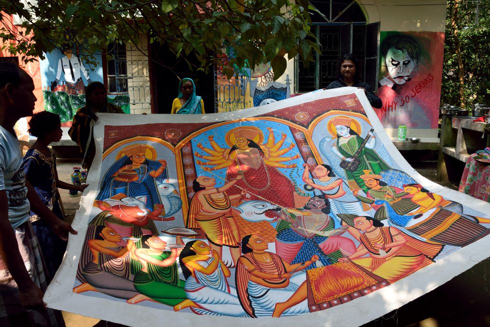 Patachitra has drawn the attention and interest of artists, art connoisseurs and art researchers and has been nationally and internationally acclaimed.