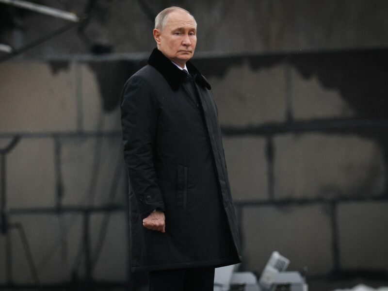Photo of Russian President Vladimir Putin