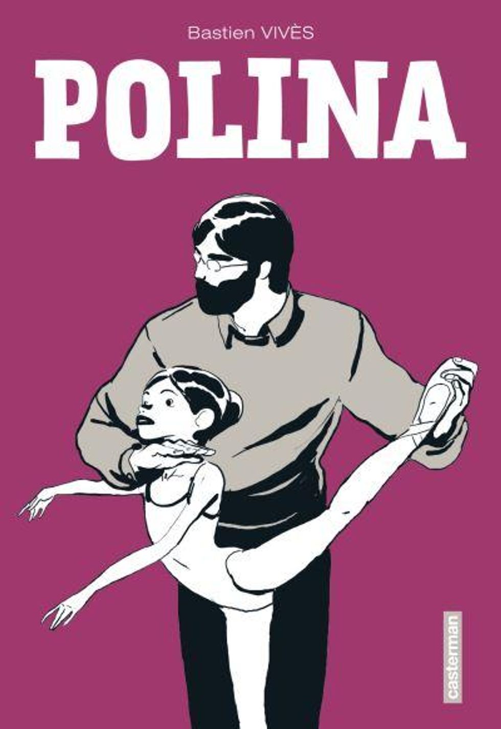 Photo of the cover of Bastien Vivès' book Polina