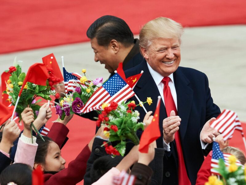 photo of xi and trump