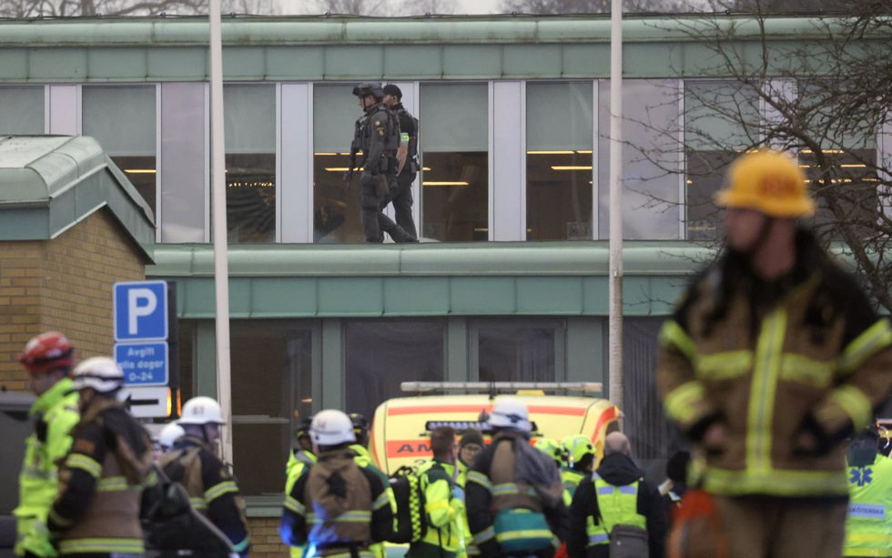 School shooting in Sweden