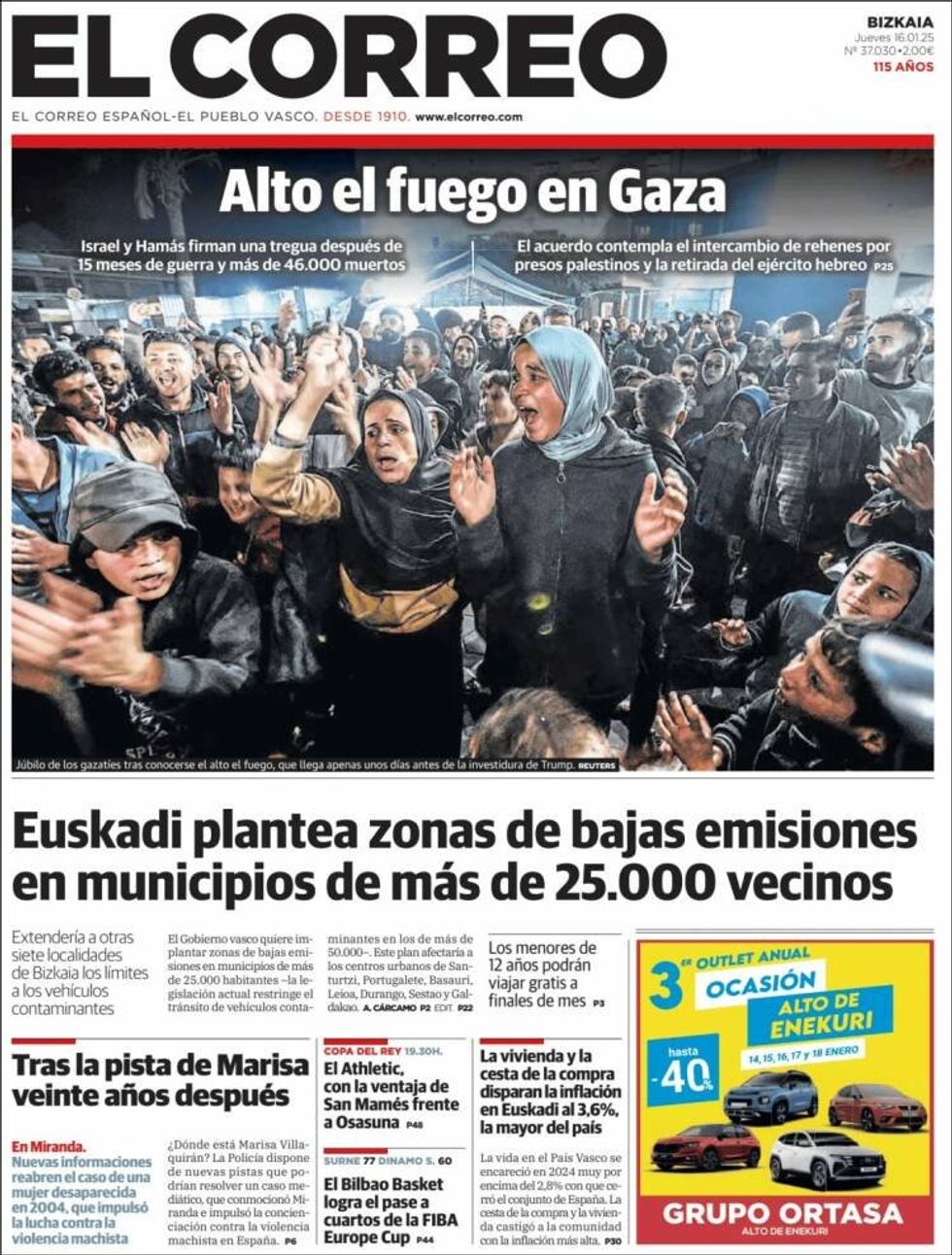 SPAIN — El Correo