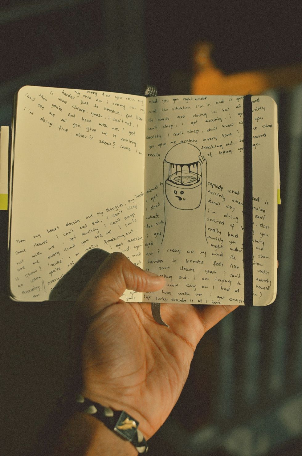 "The conversations we had about those incidents with friends helped me to process what had happened and elaborate on those events, to tease out the rationale and speculate."