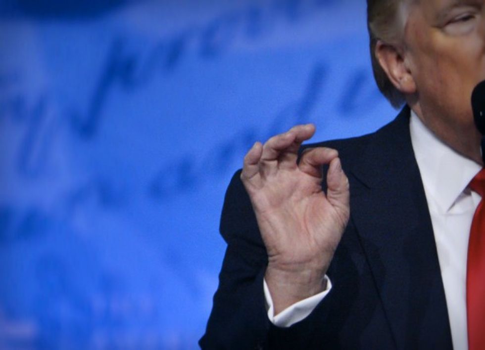 Trump's words