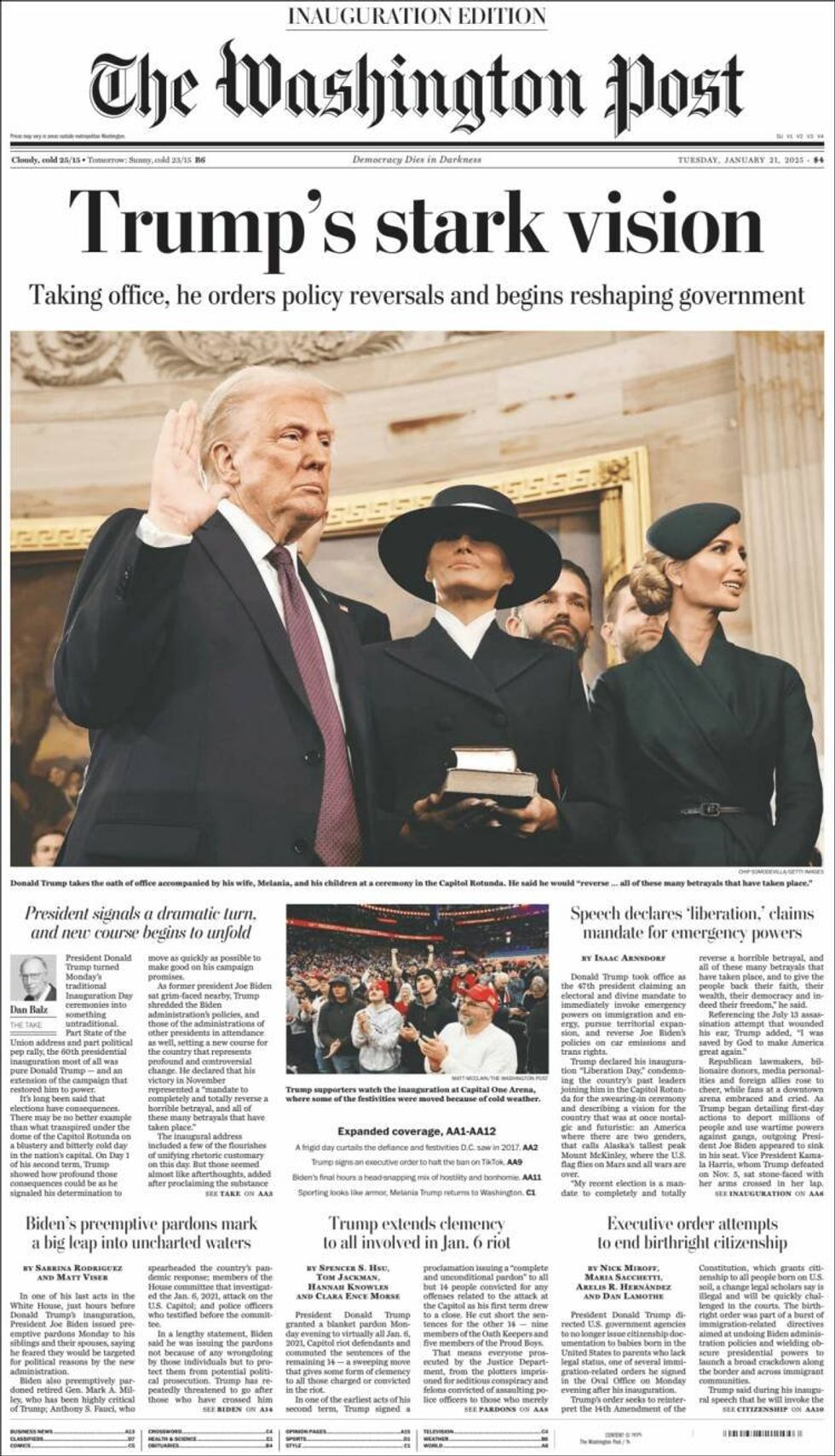 U.S. — The Washington Post