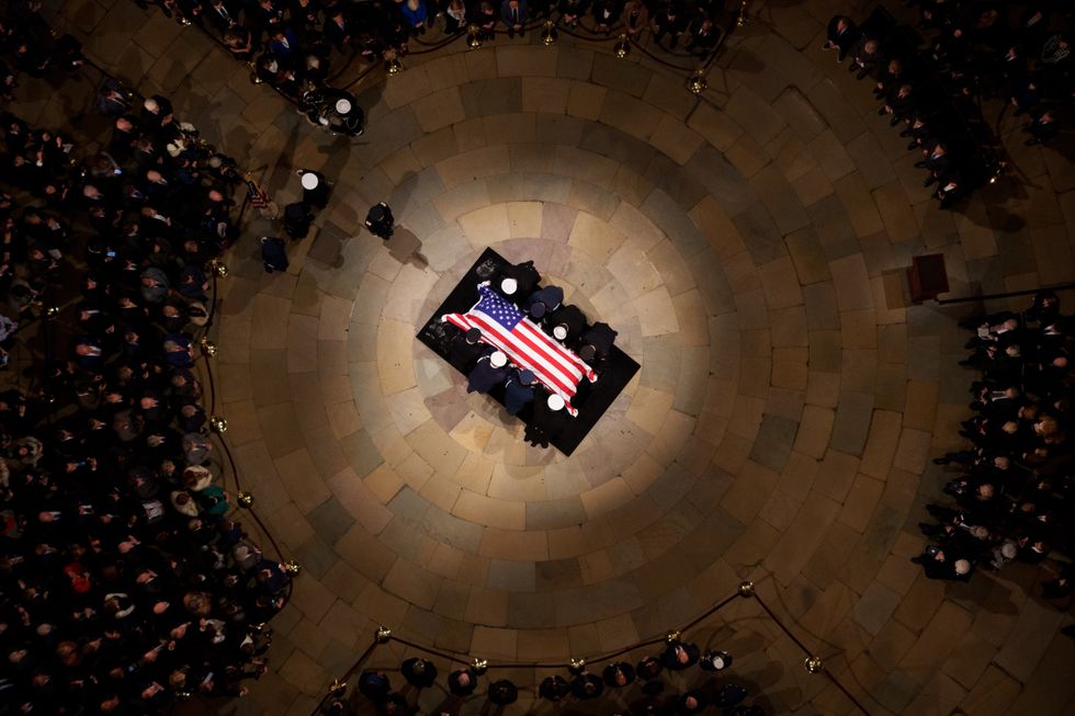 U.S. President Jimmy Carter’s lying in state