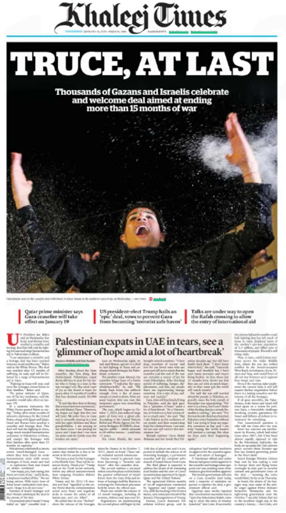 UAE — Khaleej Times