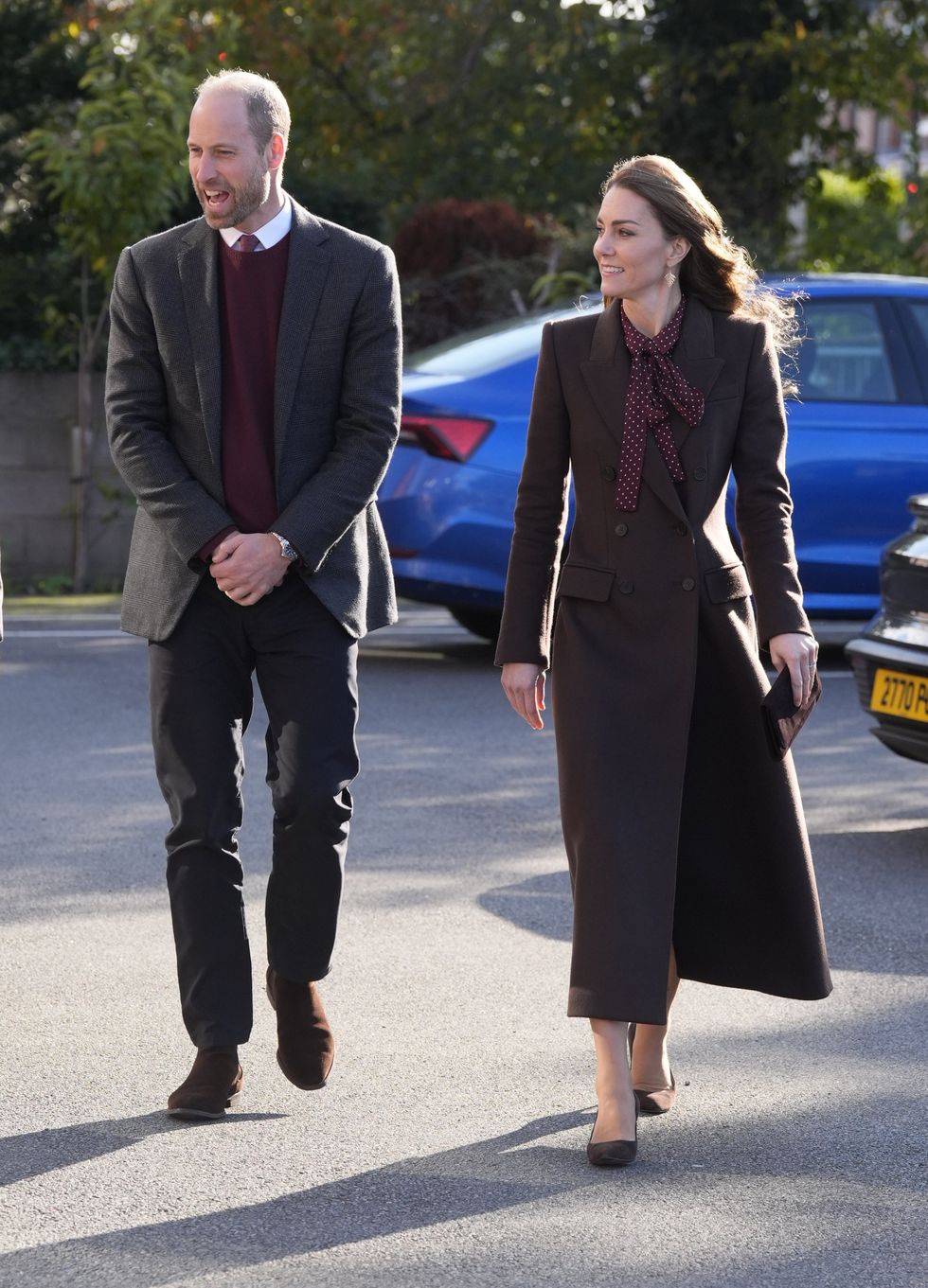 William and Catherine in October, 2024