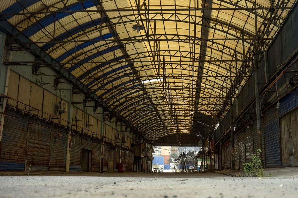 Wuhan's Huanan seafood wholesale market in 2022, after it was closed over the COVID-19 outbreak.