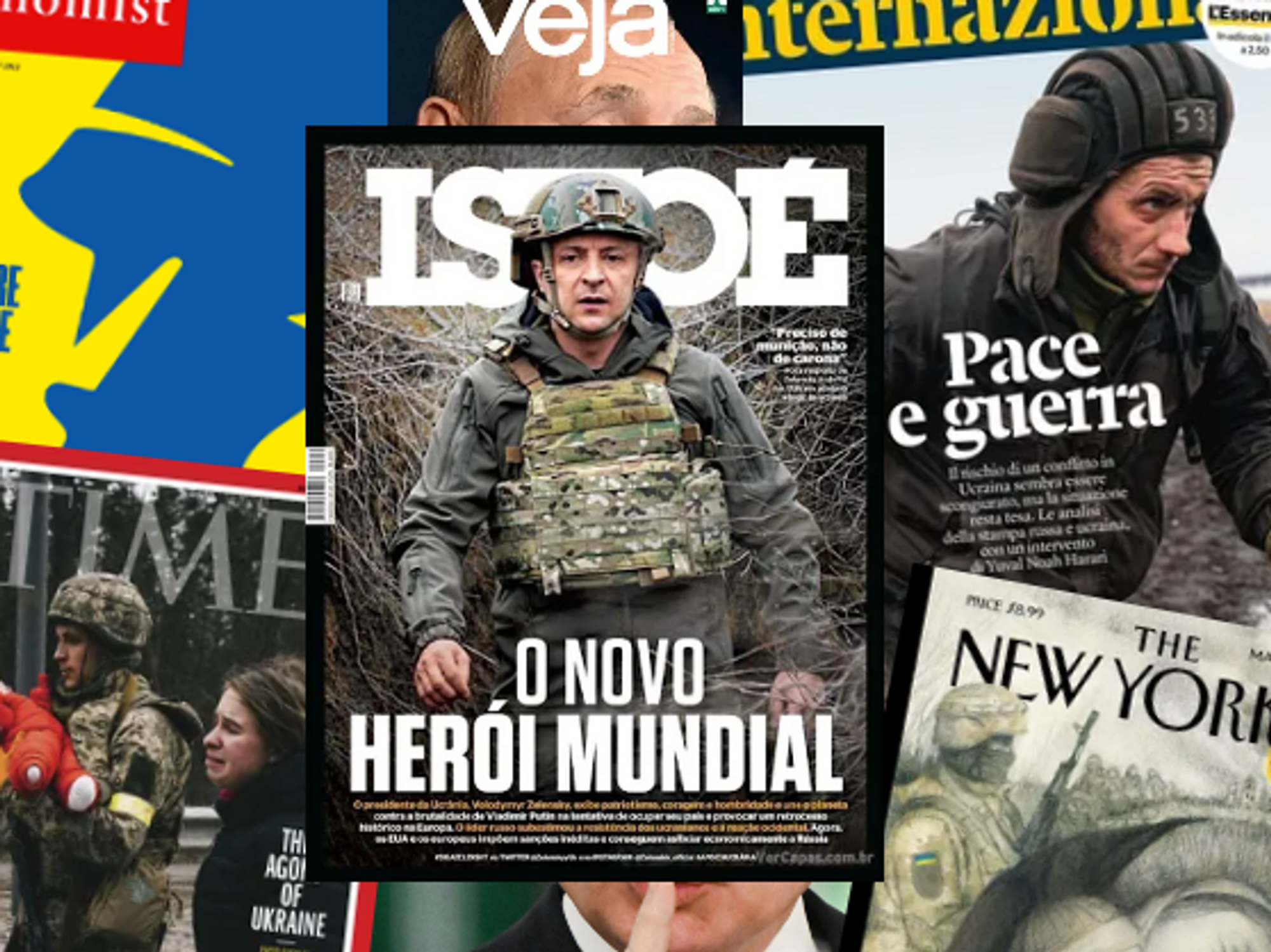 365 Days Of Ukraine War, In 19 Magazine Covers