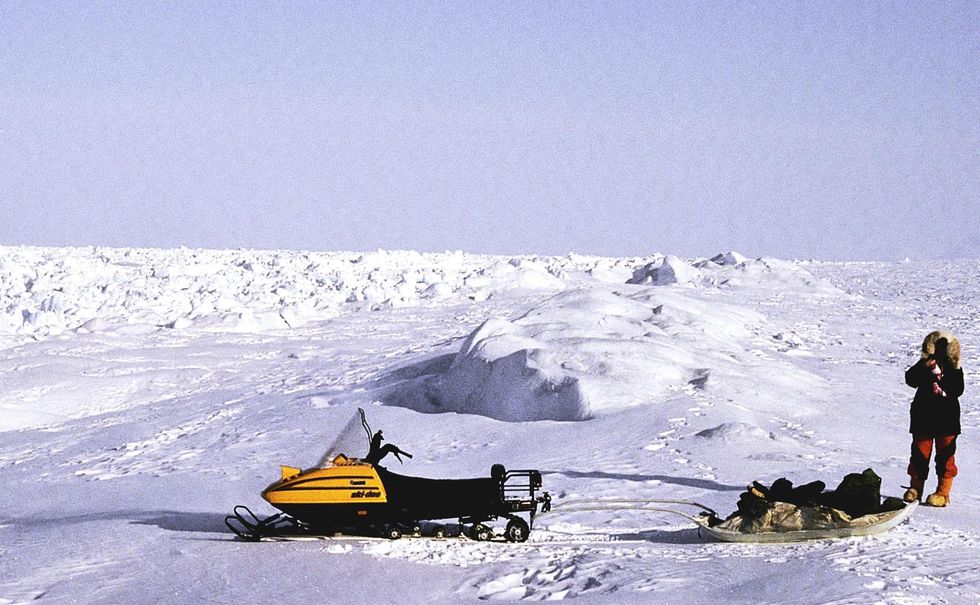 A 1990 North Pole expedition