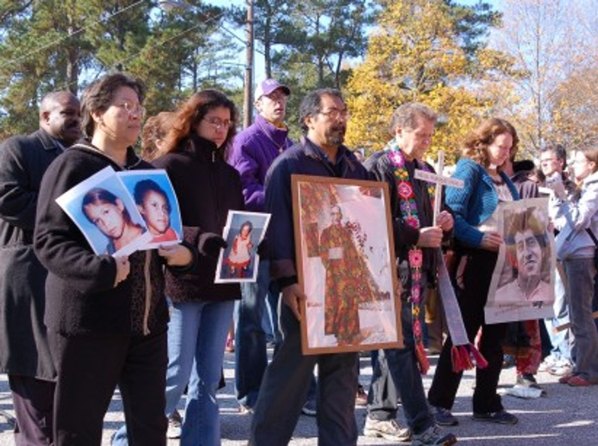A 2006 protest against the 'School of the Americas'