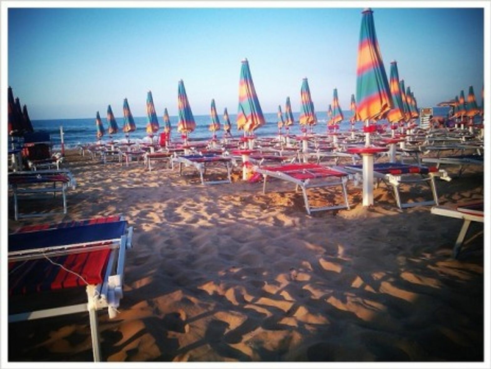 A beach near Vieste, Italy