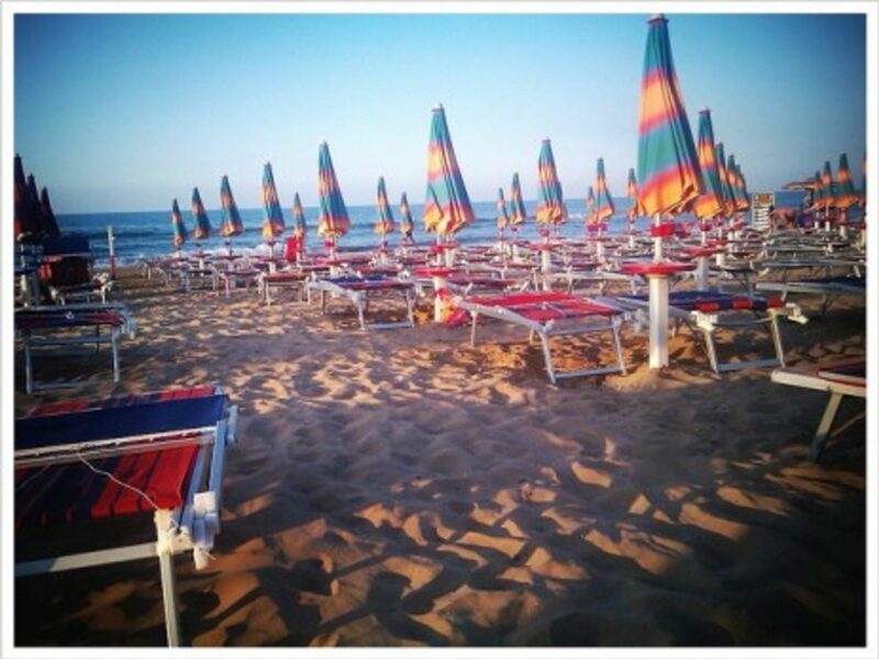 A beach near Vieste, Italy
