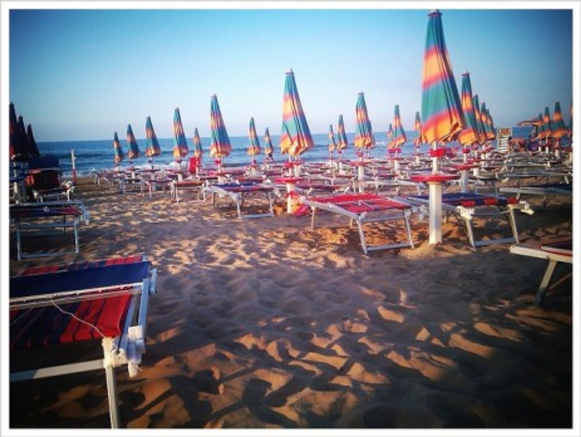 A beach near Vieste, Italy