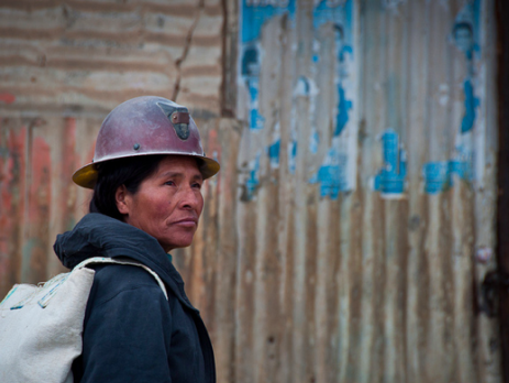 A Bolivian miner (Viaje al corazón de Bolivia)