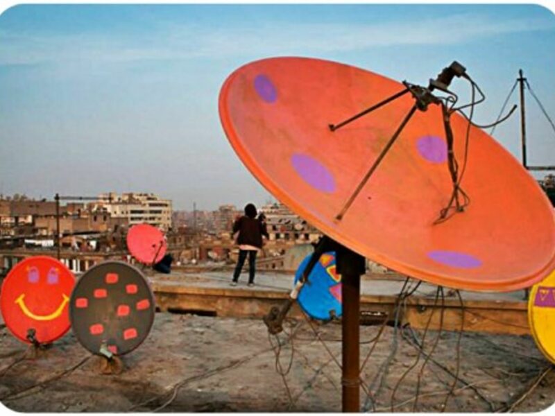 A Brighter View Of Cairo, One Satellite Dish At A Time