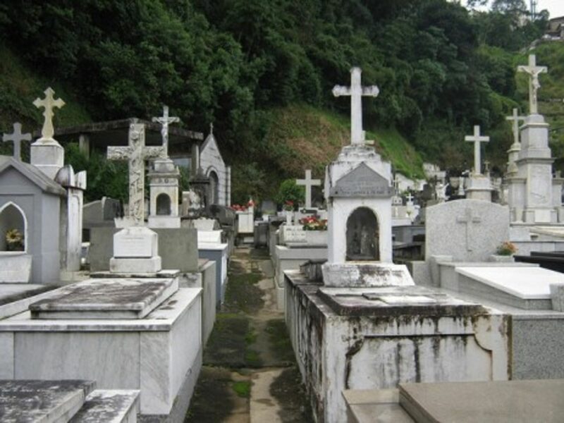 a cemetery in Rio de Janeiro, Brazil