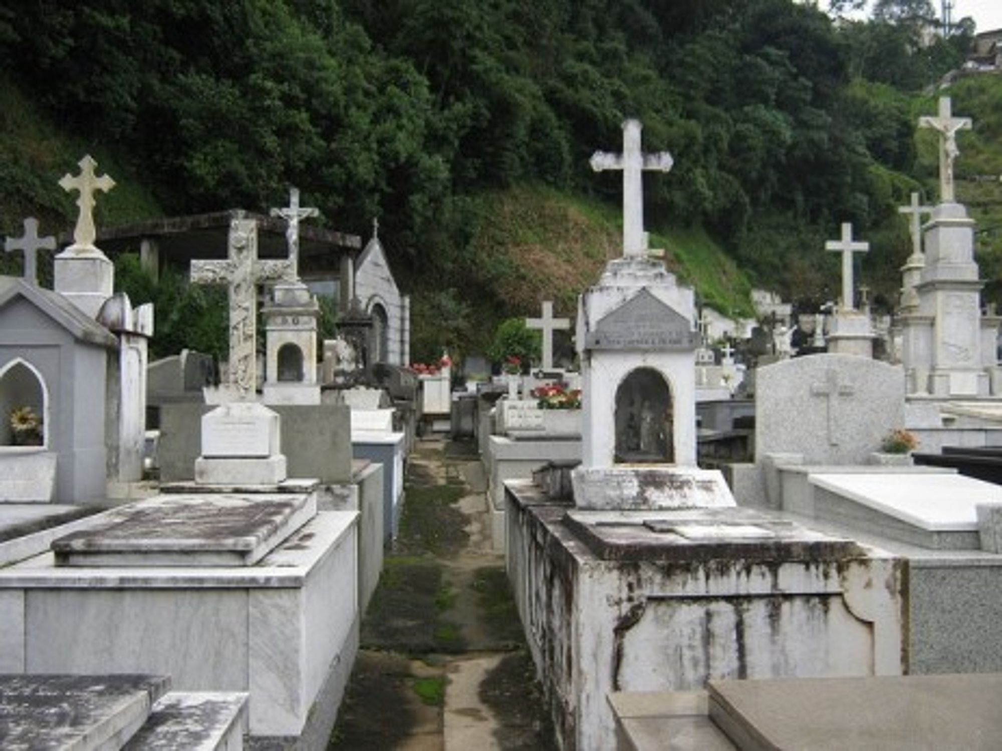 a cemetery in Rio de Janeiro, Brazil