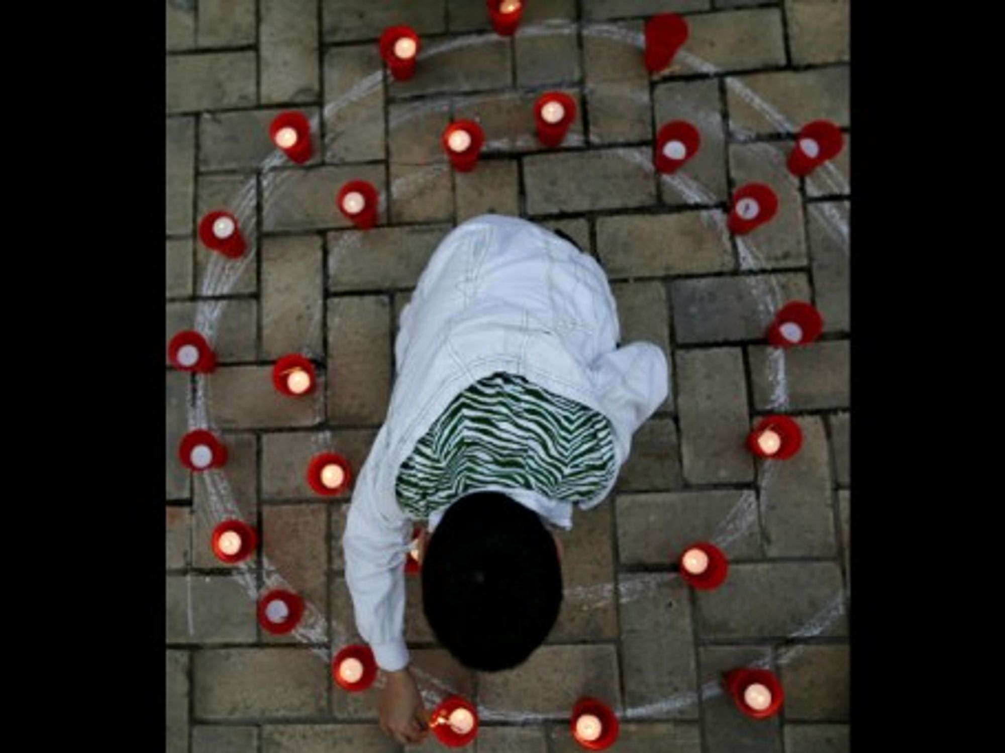 A ceremony marking the 70th a-nniversary of the Crimean Tatar deportation in Kiev â€” Photo: Zurab Dzhavakhadze/ITAR-TASS/ZUMA