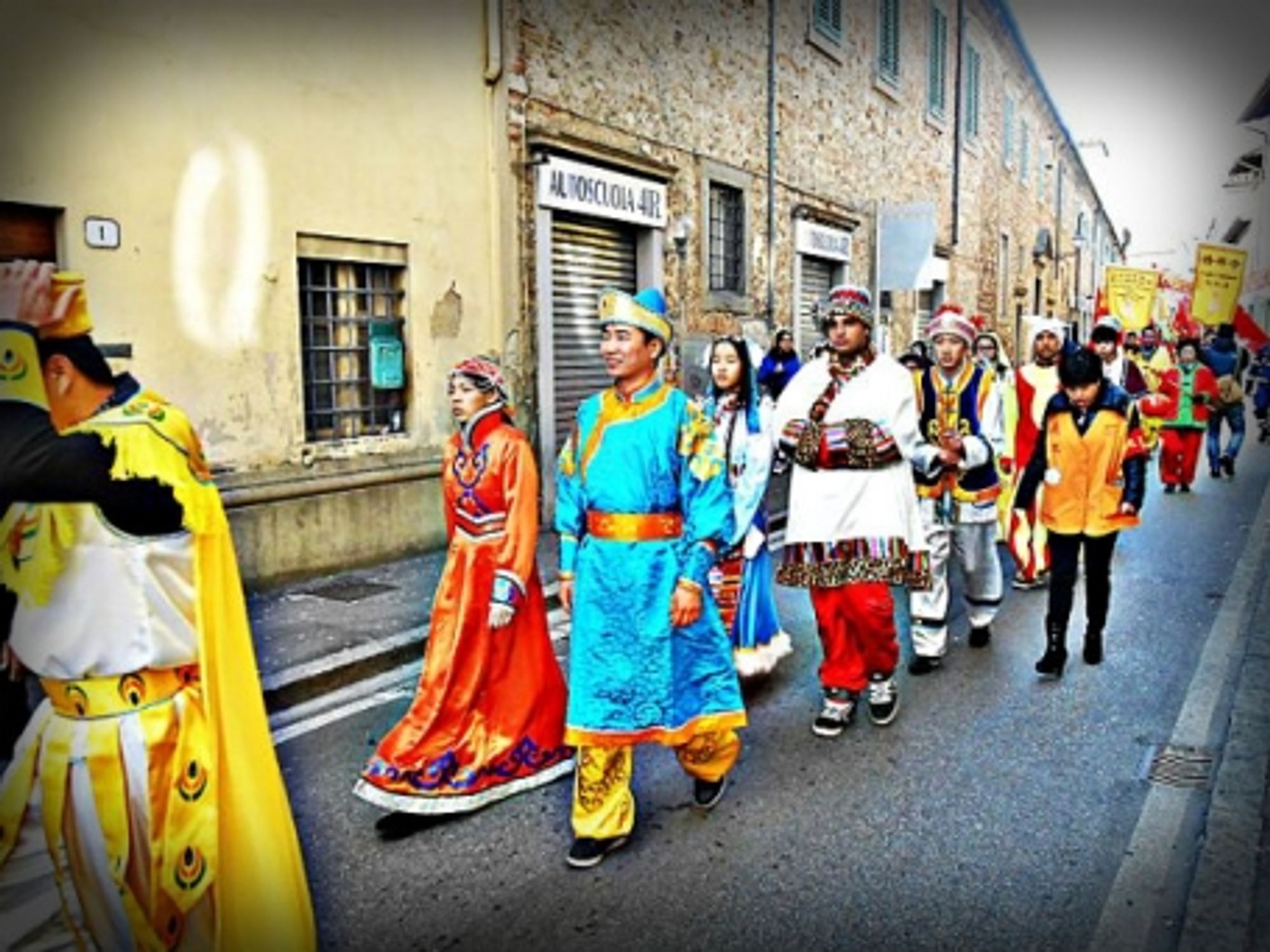 A Chinese New Year's celebration in Tuscany