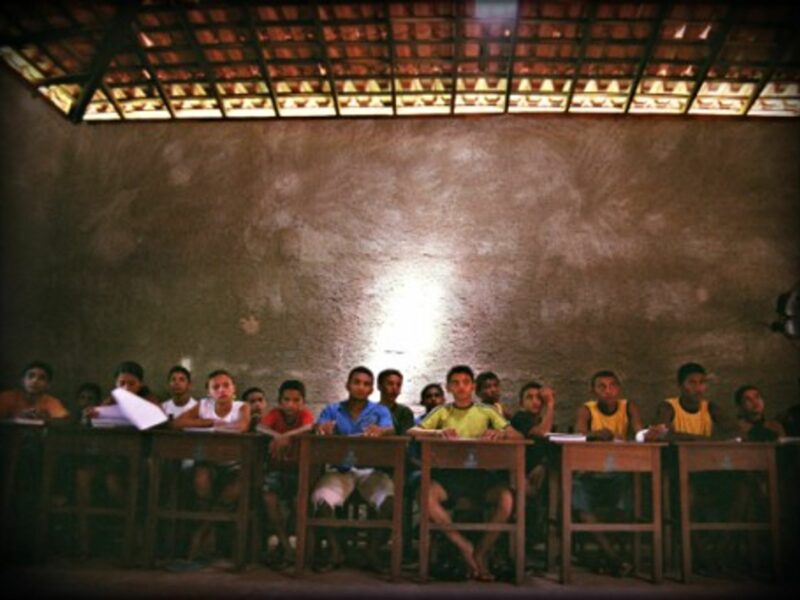 A classroom in Sao Manoel, Maranhao, Brazil