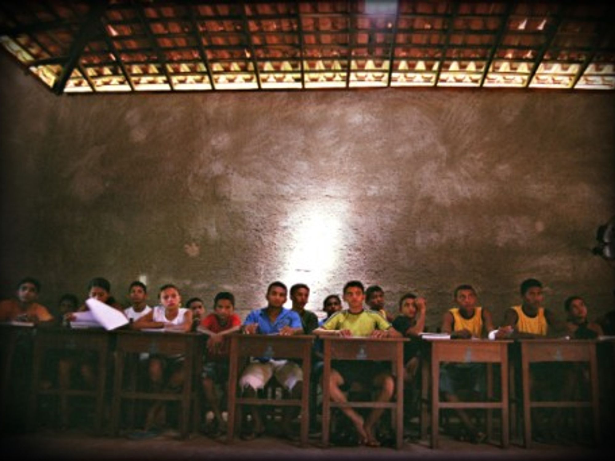 A classroom in Sao Manoel, Maranhao, Brazil