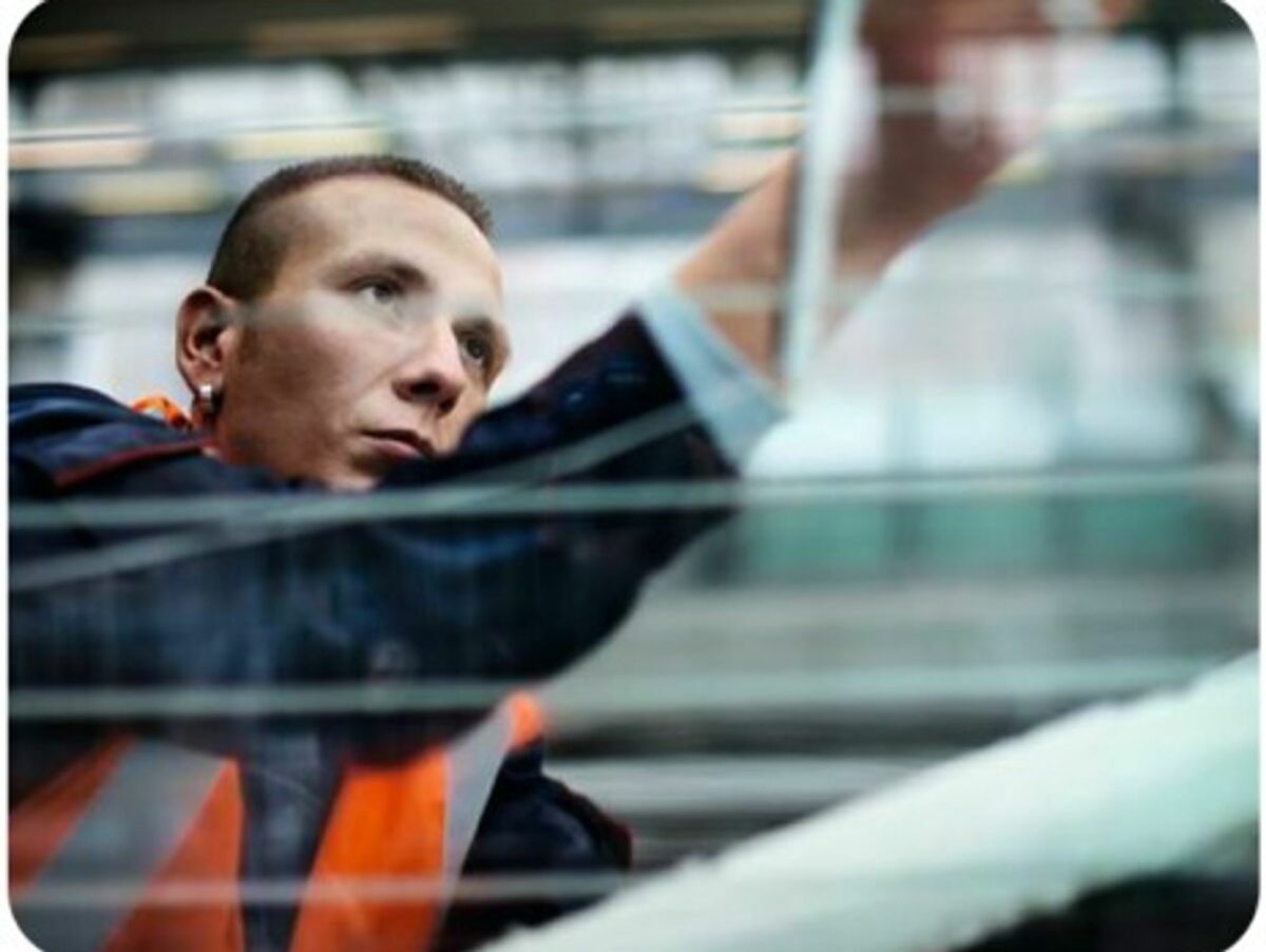 A DB railway worker in Germany
