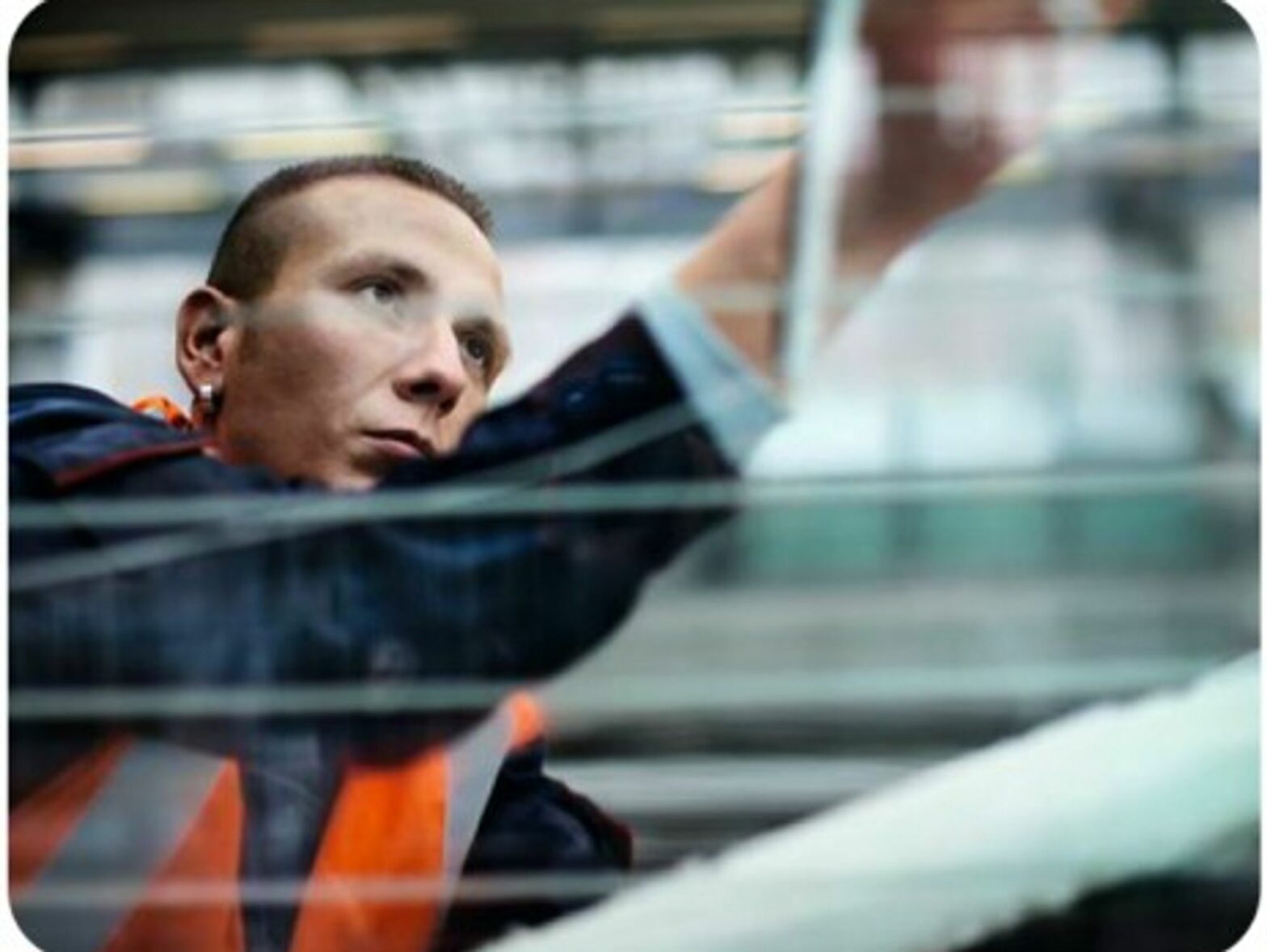 A DB railway worker in Germany