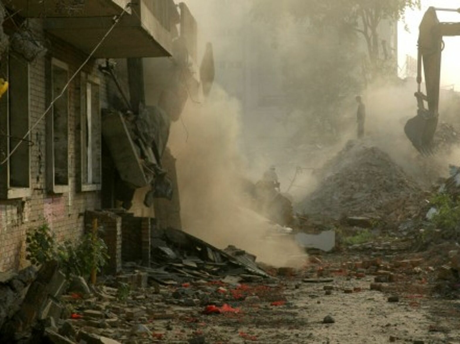 A demolition site in China (Sam Sherratt)