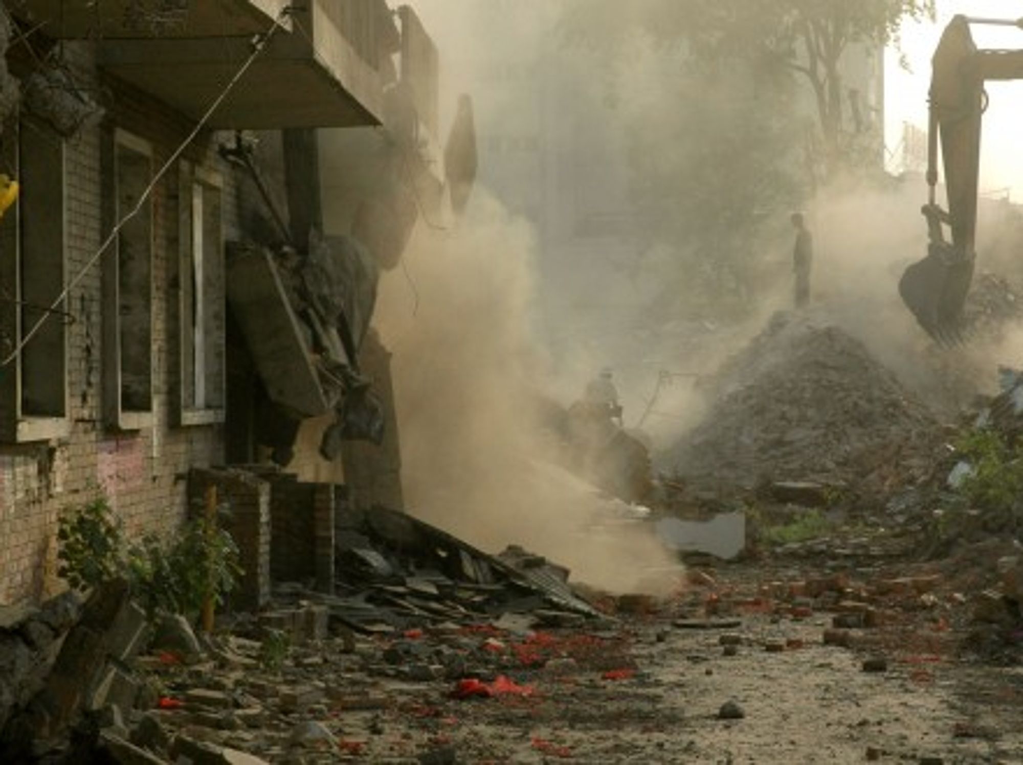 A demolition site in China (Sam Sherratt)