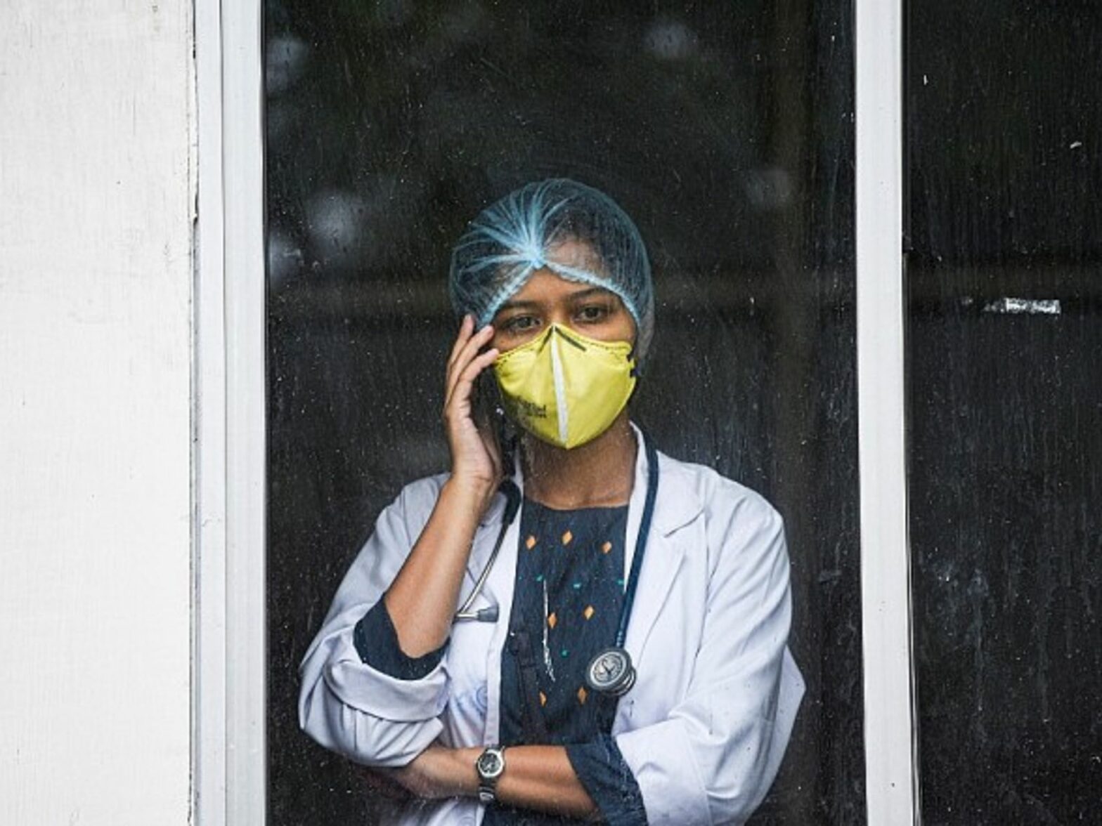 A doctor in Guwahati, India