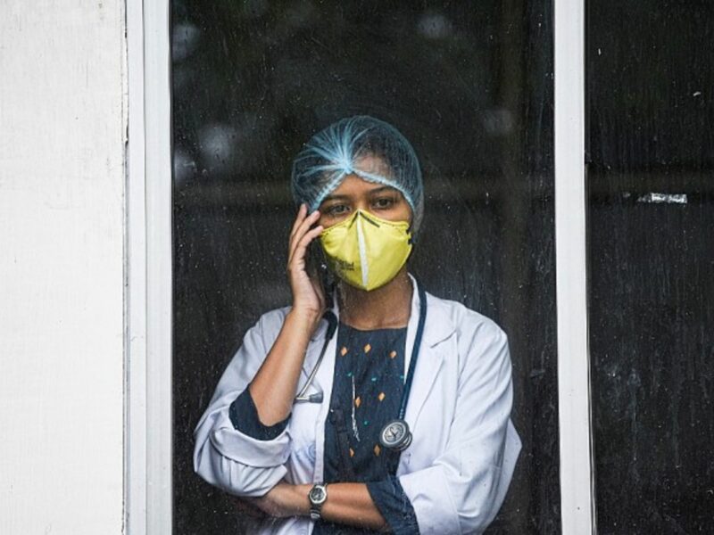 A doctor in Guwahati, India