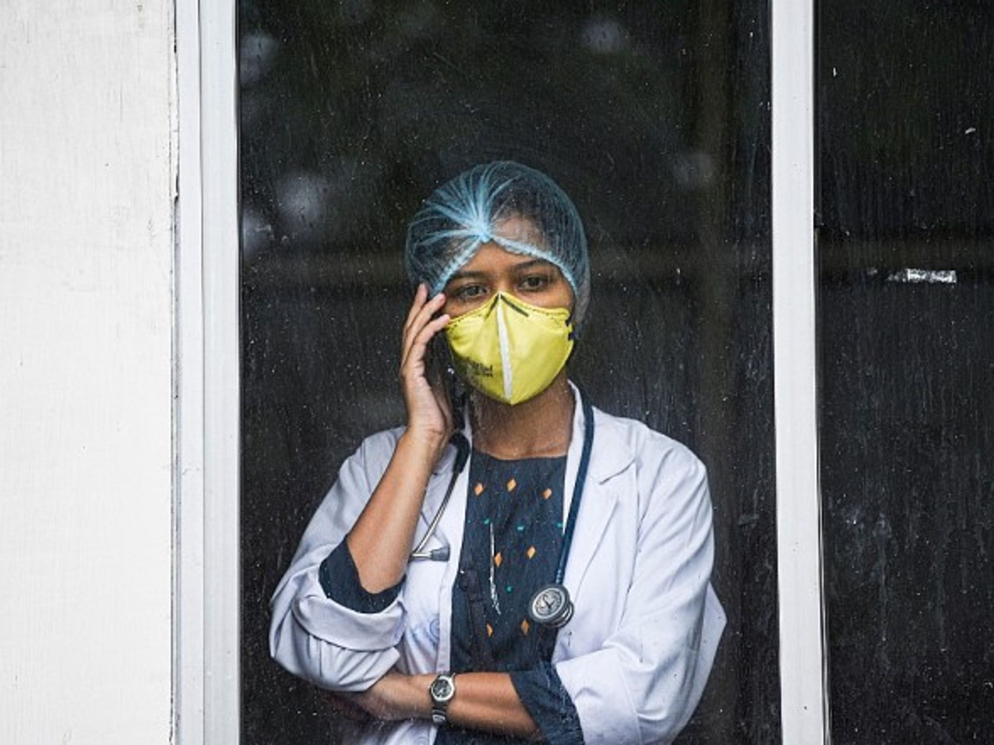 A doctor in Guwahati, India