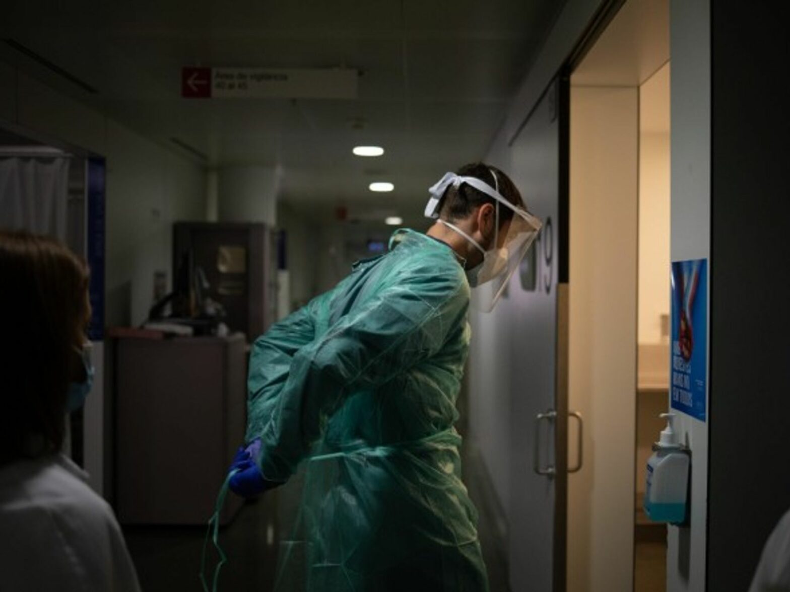 A doctor in Madrid