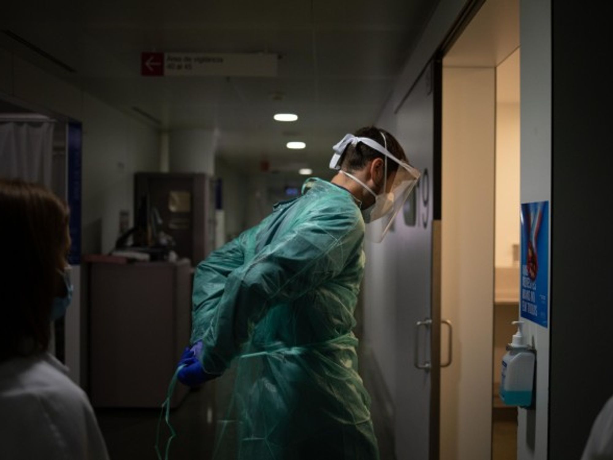 A doctor in Madrid