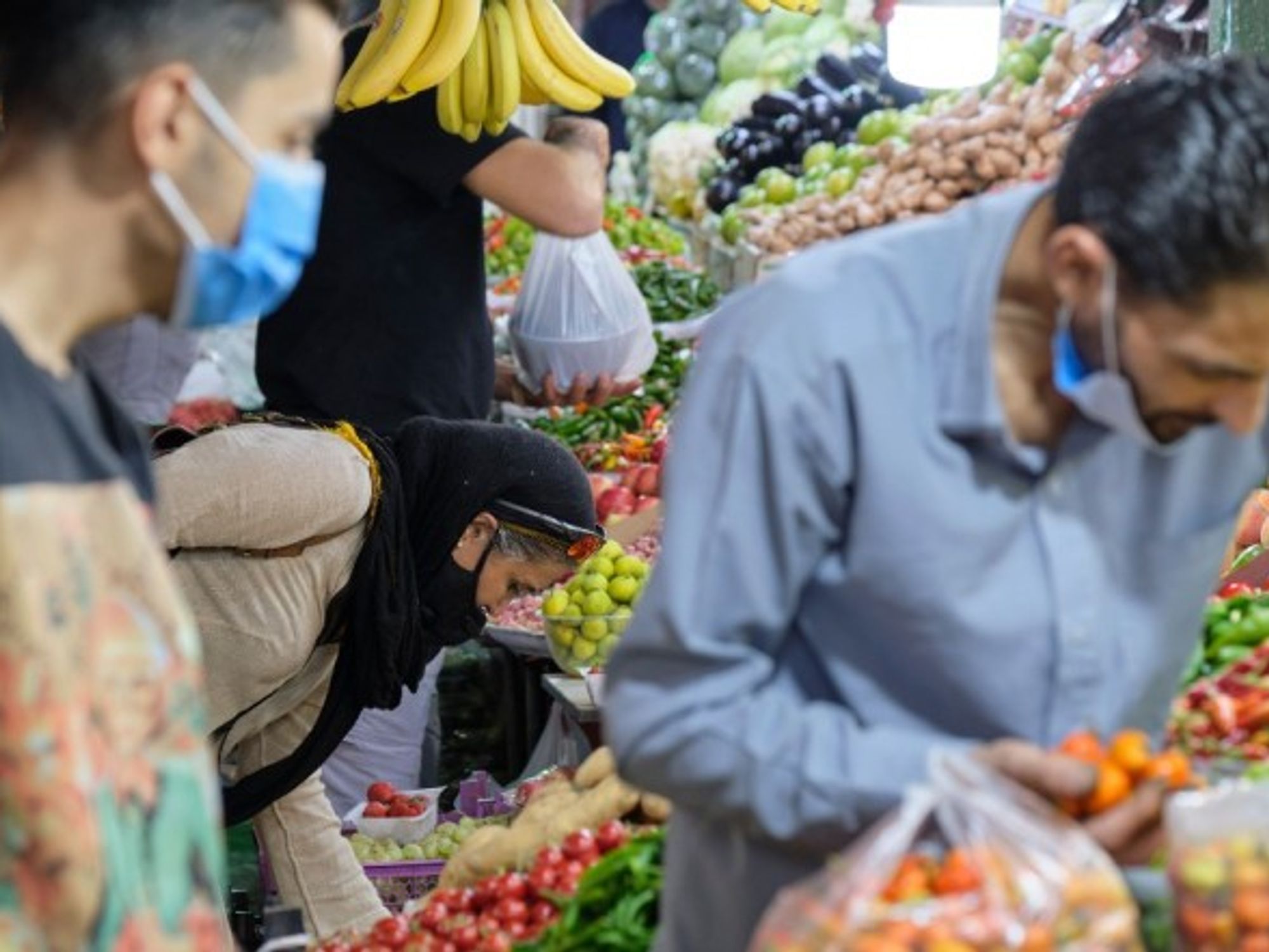 A farmer's market in Tehran